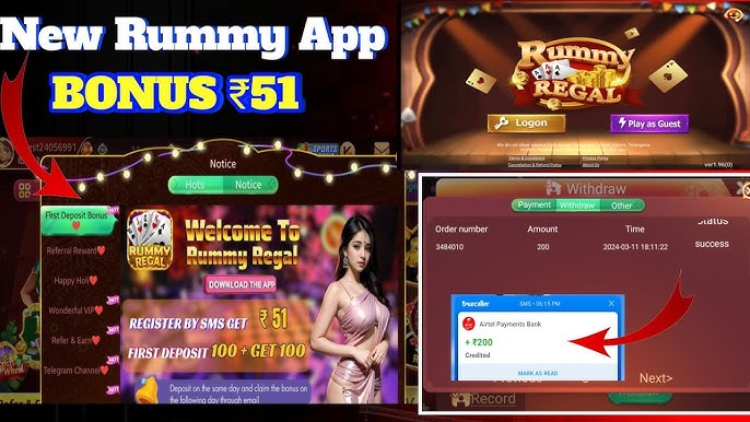Add Cash Program In Regal Rummy App
