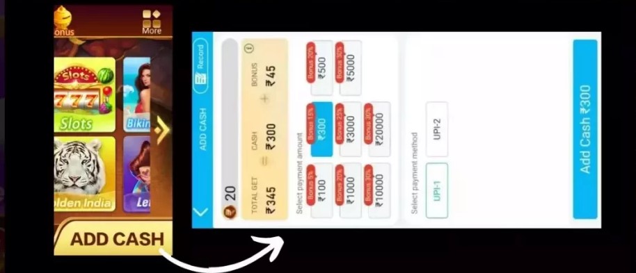 Teen patti master add cash