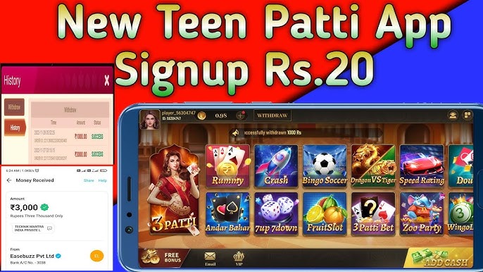 All Available Games 3 Patti Badshah App