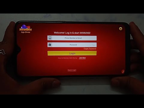 Create Account In Rummy Champ Apk