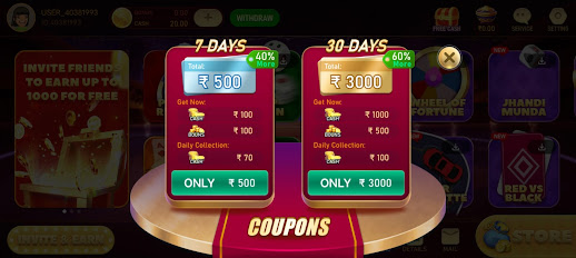 Withdrawal In Rummy Lala App