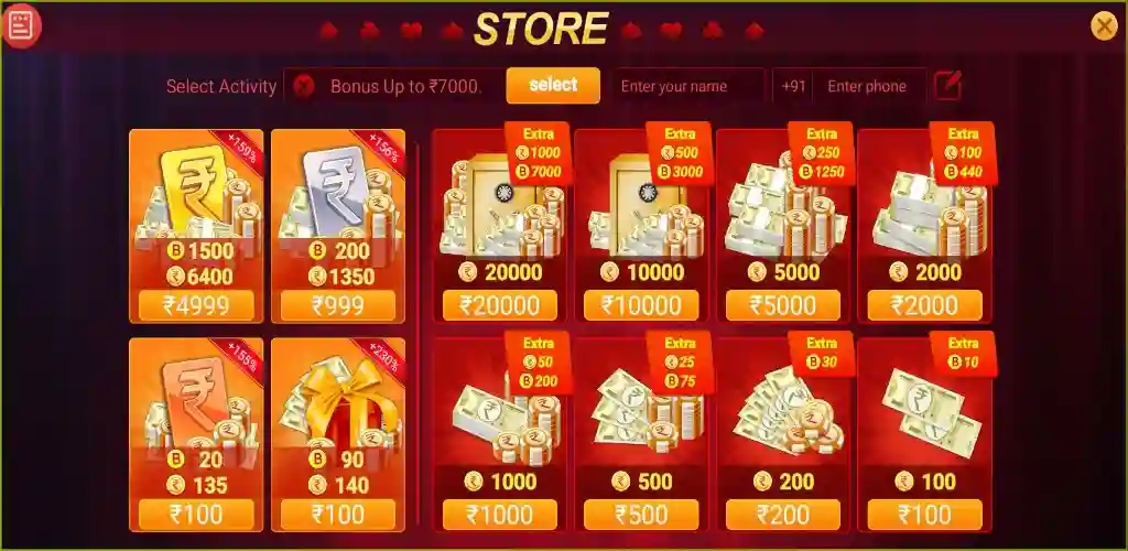 Safe Button Program In Rummy Star App