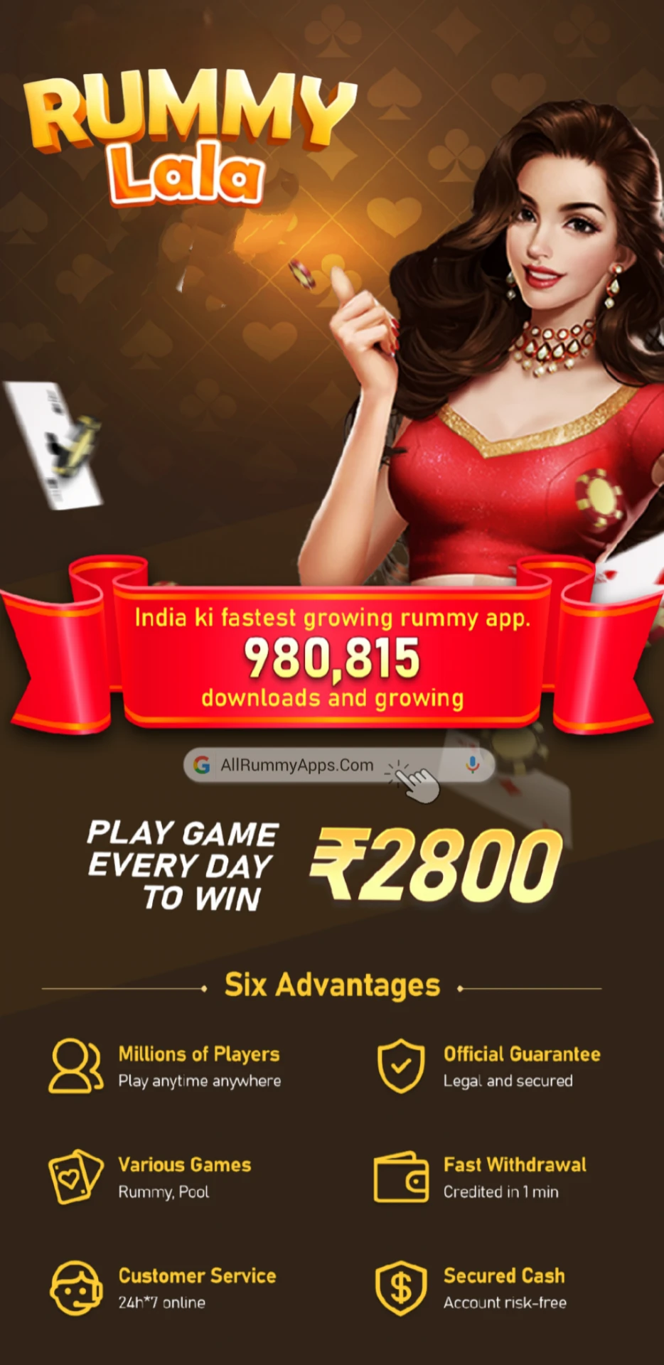 Games Available In Lala Rummy Apk
