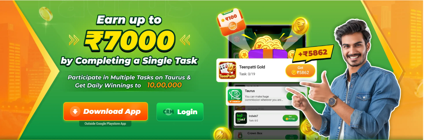 Taurus Cash : Taurus CASH : Taurus Cash Apk Download : Bonus ₹1500